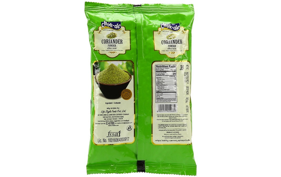 Chuk-de Coriander Powder    Pack  200 grams